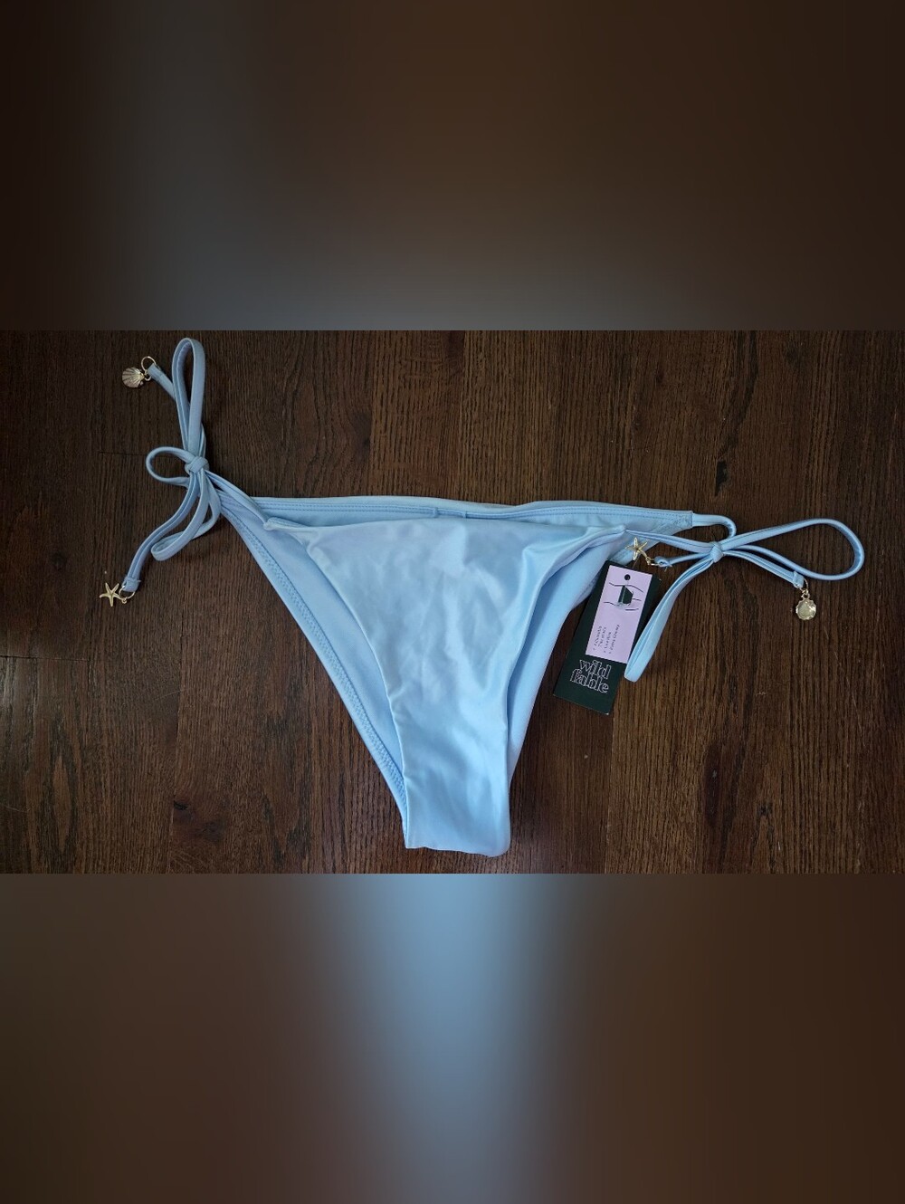 New Wild Fable Small 4/6 Baby Blue Swim Bikini Bottom